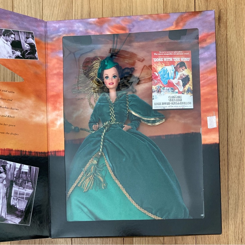 NRFB BARBIE Vintage The Hollywood Legends Collection Barbie as Scarlet O’Hara